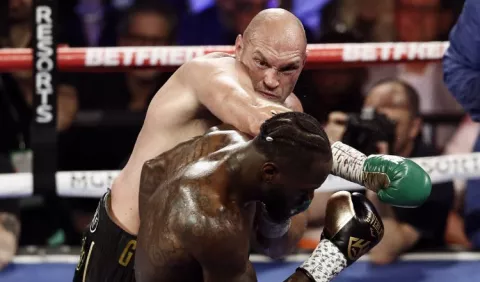 Tyson Fury le abre las puertas a un tercer pleito contra Deontay Wilder 