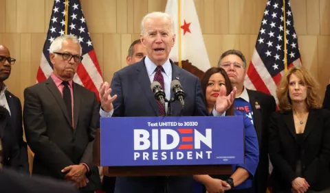 Las divisiones entre los demócratas  crece ante la recuperación de Biden
