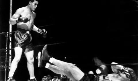Joe Louis y Sugar Ray Robinson  fueron dos glorias del boxeo que dejaron sus huellas
