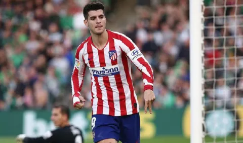 El gran lamento  de Álvaro Morata: 'Jugar en el Calderón con otra camiseta'