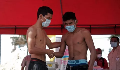 Boxeo de Nicaragua desafió al COVID-19