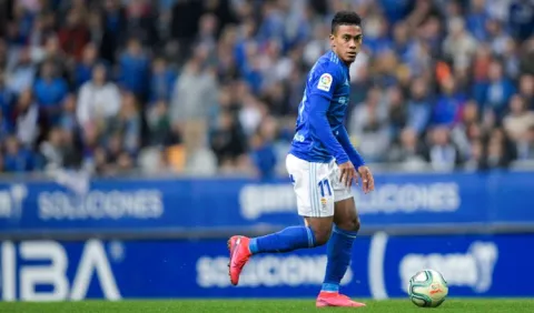 Yoel Bárcenas en 'veremos' con Real Oviedo