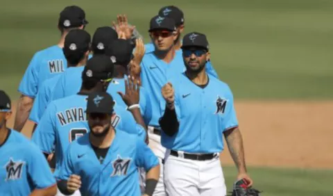Marlins listos para  entrenar
