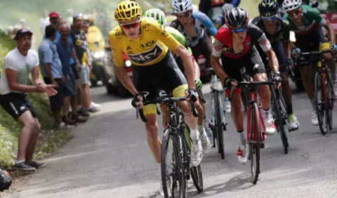 Chris Froome en carrera virtual