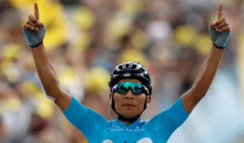 Nairo Quintana se prepara para el Tour de Francia