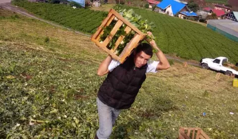 Rafael Vega, 'El Zorro' de las alturas y sus facetas como agricultor, educador y atleta