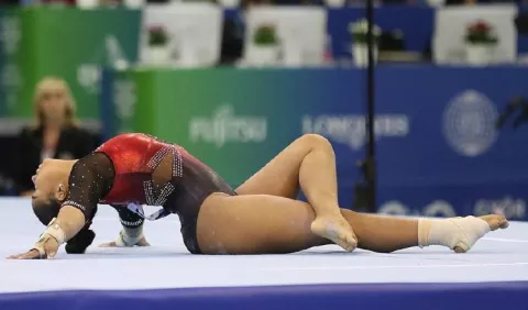 Hillary Heron  y Karla Navas  con los planes  trazados en la gimnasia