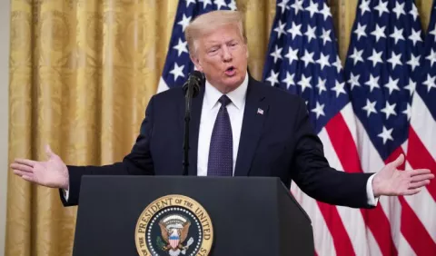 Donald Trump vuelve a criticar a l comisionado de la NFL, Roger Goodell
