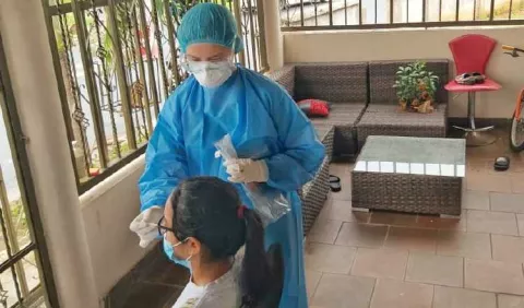 Panamá Oeste enfrenta una infección cruzada  del virus   COVID-19 