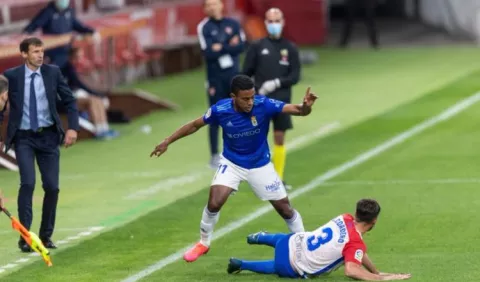 Real Oviedo gana el derbi y Yoel Bárcenas pide ir por más