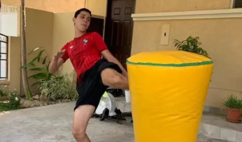 Taekwondo panameño entrena de manera virtual, pensando en futuros eventos