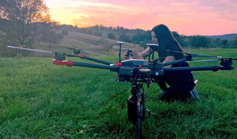 Drones que plantarán millones de árboles