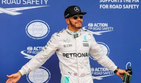 Lewis Hamilton, mejor en ensayos: 'Es genial estar de vuelta, ha pasado mucho tiempo'