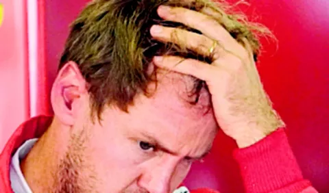 Sebastián Vettel se resigna a que de momento no tienen más