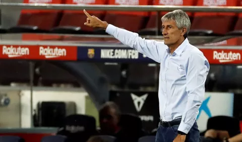Quique Setién asume responsabilidad tras darle solo el tiempo añadido a Griezmann