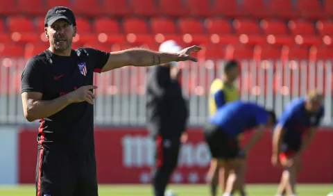 Diego 'Cholo' Simeone se lamenta por empate de Atlético de Madrid contra Celta