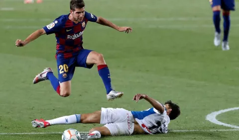 Quique Setién admite que el Barcelona no hizo un gran partido