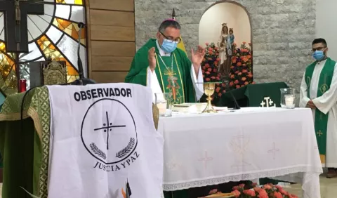 Monseñor José Domingo Ulloa: la pandemia genera hambre 