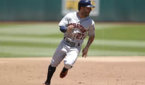 José Altuve, listo para la nueva temporada con los Astros