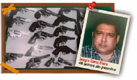 Sergio Davis pide reserva en investigación por tráfico de armas