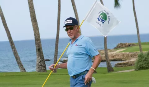 Miguel Ángel Jiménez, en reapertura de Casa de Campo