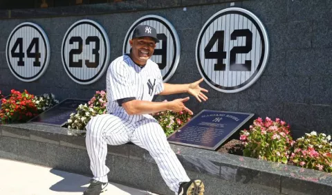 Mariano Rivera al Salón de la Fama de la Liga Estatal de Florida
