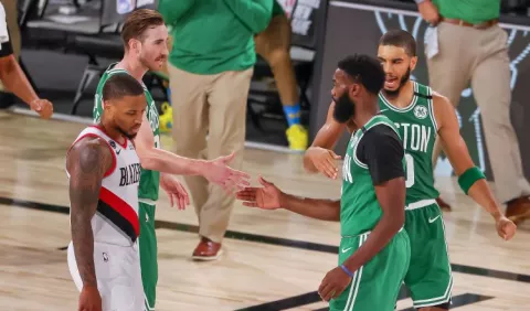 Jayson Tatum es figura con Celtics de Boston