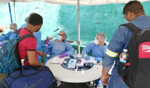 Cuarentena preventiva es la llave de regreso de mineros durante la pandemia