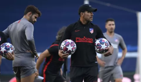 Diego Simeone del Atlético de Madrid:  'No es importante ganar, es lo único que hay'