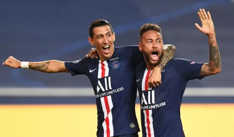 Neymar y  Di María buscan la histórica con el PSG al llegar a la final de la Champions League