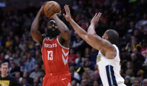 James Harden con los puntos decisivos para los Rockets ante Oklahoma City en la NBA