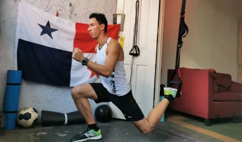 Yassir Cabrera vence la COVID-19 y piensa en Tokio