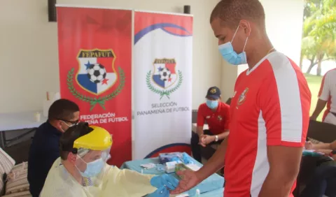 Selección de Panamá sigue con pruebas de la COVID-19 en la 'burbuja'