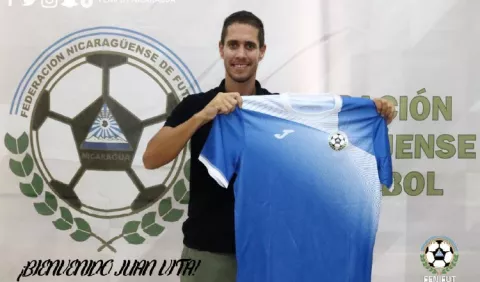 Juan Vita firmó como nuevo técnico de Nicaragua