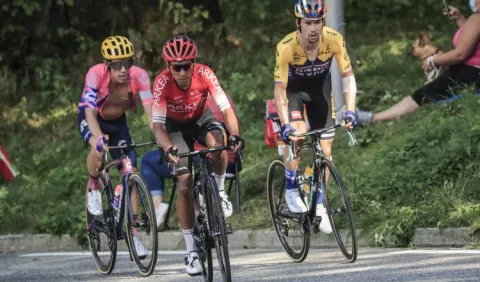Nairo Quintana con etapa accidentada en el Tour de Francia