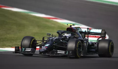 Valtteri Bottas disfruta el mejor tiempo en el Gran Premio de la Toscana