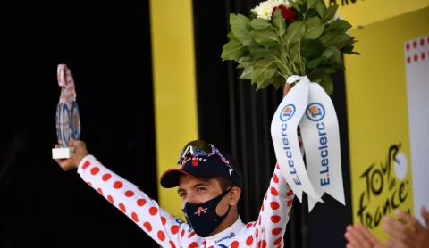 Primoz Roglic admite que no festeja nada todavía en el Tour de Francia