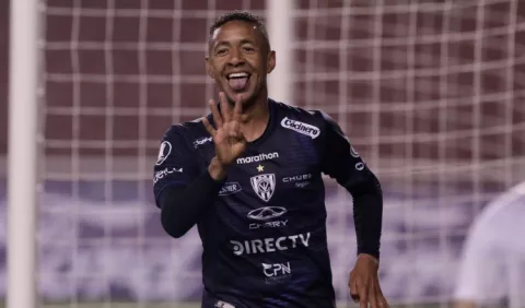 Gabriel Torres anota en goleada de Independiente ante Flamengo en Copa Libertadores