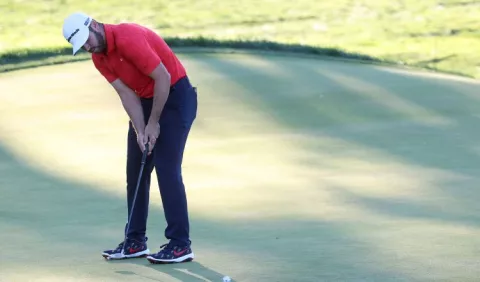 Matthew Wolff, líder  en el  Abierto de Golf de Estados Unidos