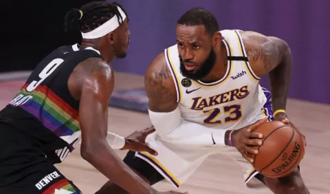 Malone destaca la clase que tiene  Denver ante Lakers en los 'playoff' de la NBA