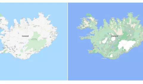 Google Maps: mapa detallados y coloridos