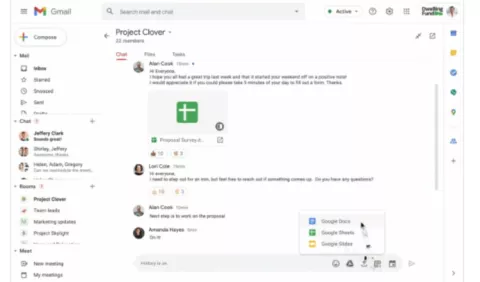 Chat, correo y llamadas, todo junto  en el nuevo  Google Workspace