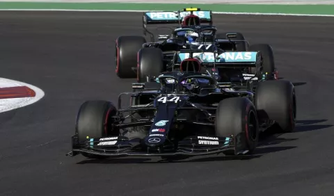 Lewis Hamilton habla sobre sus dificultades en el Gran Premio de Portugal