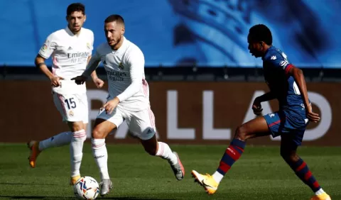 Zidane aplaude la vuelta con gol de Eden Hazard