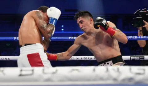 Leo Santa Cruz piensa en el retiro, luego de ser noqueado por Gervonta Davis