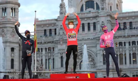 Primoz Roglic fue muy superior en la Vuelta a España