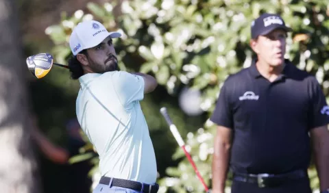 Mexicano Ancer, brilla en el Masters de Augusta