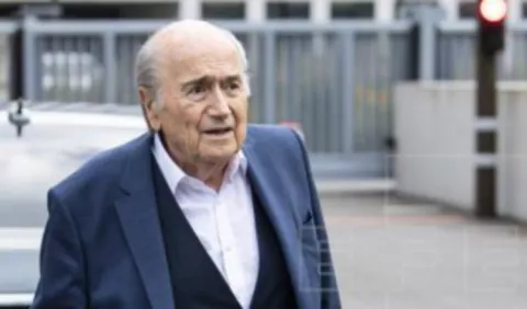 Blatter fue hospitalizado y se encuentra en estado grave