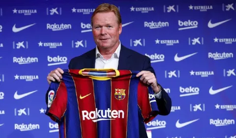 Koeman se queja del calendario del Barcelona en la liga española