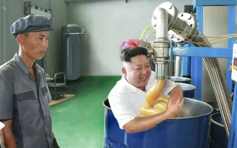 La foto de Kim Jong-un que se convirtió en un meme